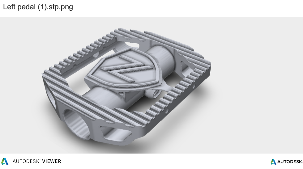 Flat bike pedal
